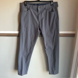 Vineyard Vines OTG Pants On The Go Performance Golf Dark Gray Chino